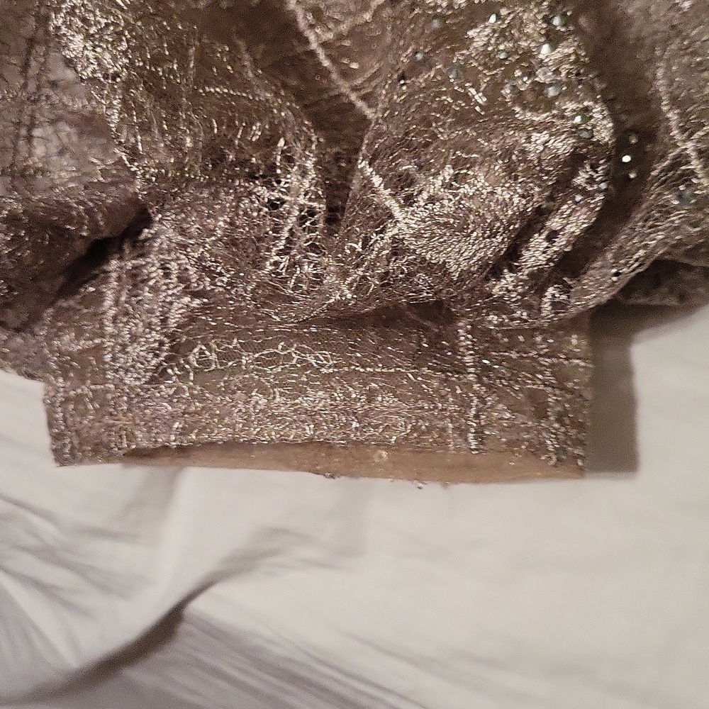 Mac duggal 20283 Grey/mocha goen 10 nwt - Picture 11 of 12